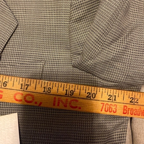 New  With tag Mani by Giorgio Armani Men' pure Virgin Wool Blazer 43 Long - Picture 3 of 14